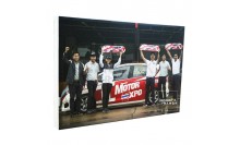 กรอบรูปภาพพิมพ์แคนวาส-กรอบรูปนักแข่งรถในงาน MOTOR EXPO